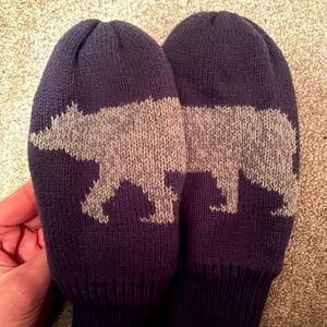 Hanna Andersson Bear Mittens Large
